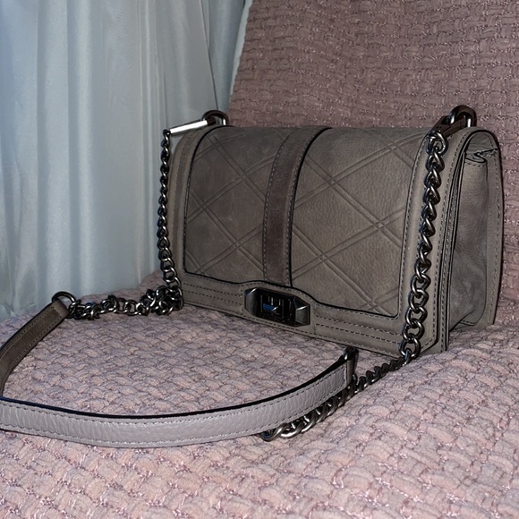 Rebecca Minkoff Handbags - Rebecca minkoff leather gray cross body bag